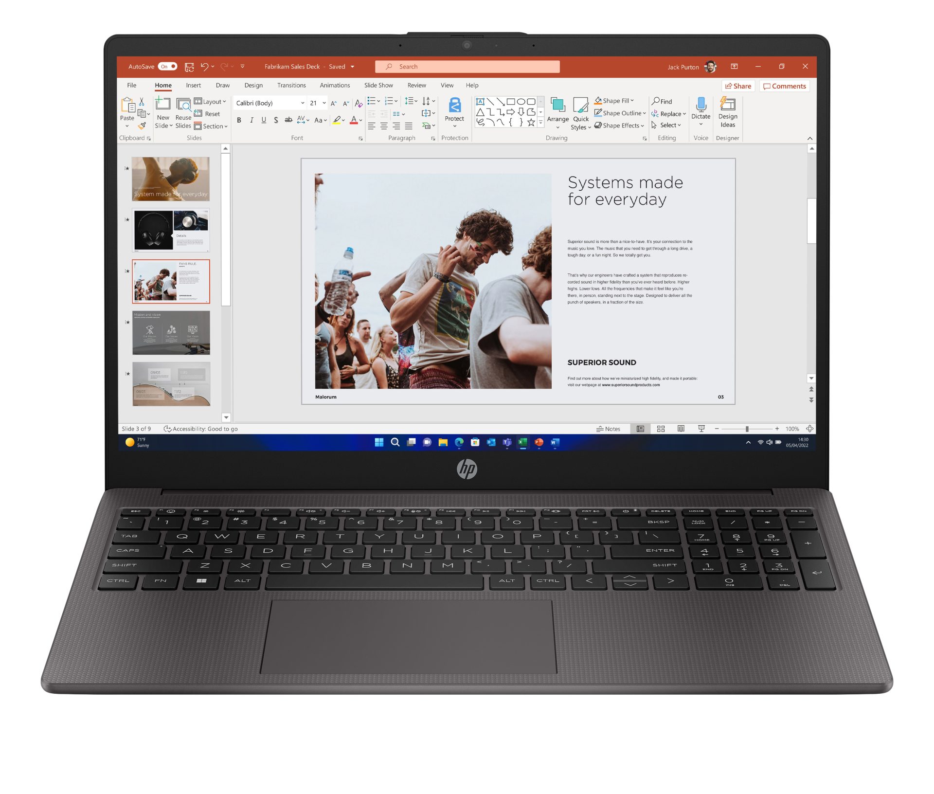 HP 250 15.6 inch G10 Notebook PC Intel® Core™ i3 i3-1315U