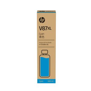 Botella de Tinta HP V87XL Cian 500 ml