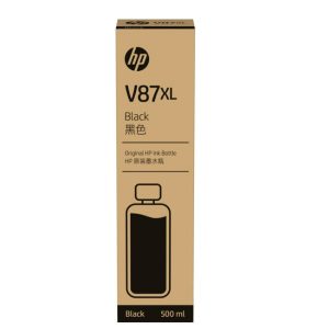 Botella de Tinta HP V87XL Negro 500 ml