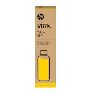 Botella de Tinta HP V87XL Amarillo 500ml