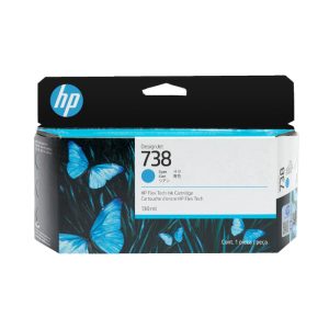 HP 738 130ml Cyan Ink Crtg