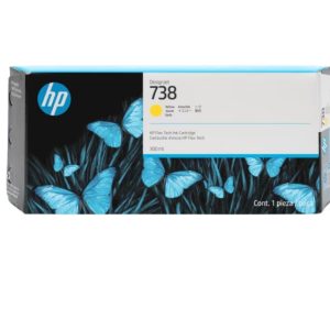 HP 738 300ml Yellow Ink Crtg