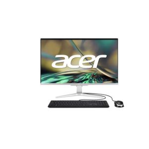 ACER AIO C241100COR585E AMD R5 5500URAM 8GB EXP A 32GB 512GB SSD238IPS  RJ45 ESHELL SILVER