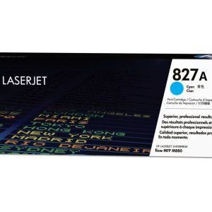 HP 827A Cyan Original LaserJet Toner Cartridge