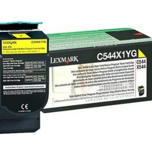 Lexmark C544, X544 Yellow Extra High Yield Return Programme (4K) toner cartridge Original