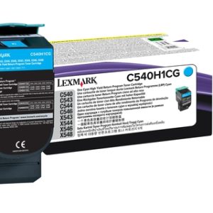 Lexmark C540H1CG toner cartridge 1 pc(s) Original Cyan