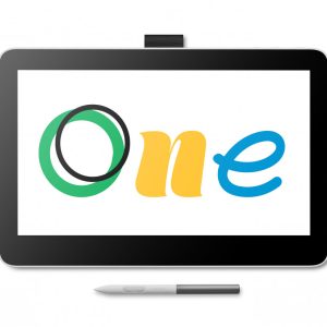 Wacom One 13 touch graphic tablet White 2540 lpi 294 x 165 mm USB