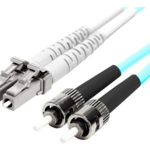 Monoprice 45988 InfiniBand/fibre optic cable 15 m LC ST OFNR Aqua colour