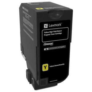 Lexmark 84C4HY0 toner cartridge 1 pc(s) Original Yellow