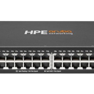 HPE Aruba Networking CX 6100 48G Class4 PoE 4SFP+ 370W Switch