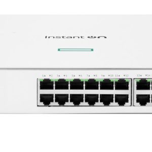 HPE Aruba Networking Networking Instant On Switch 24p Gigabit CL4 PoE 4p SFP+ 195W 1930