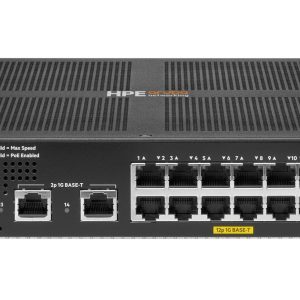 HPE Aruba Networking CX 6100 12G Class4 PoE 2G/2SFP+ 139W Switch