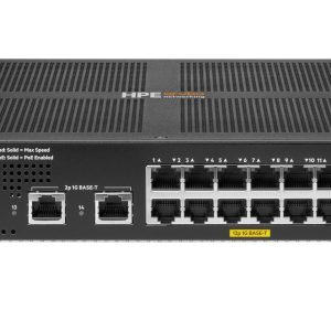 HPE Aruba Networking CX 6000 12G Class4 PoE 2G/2SFP 139W Switch