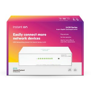 HPE Aruba Networking Networking Instant On Switch 8p Gigabit 1430