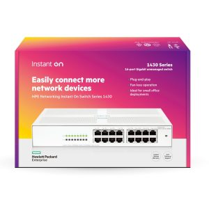 HPE Aruba Networking Networking Instant On Switch 16p Gigabit 1430