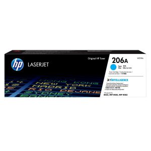 HP Cartucho de tóner original LaserJet 206A, cian
