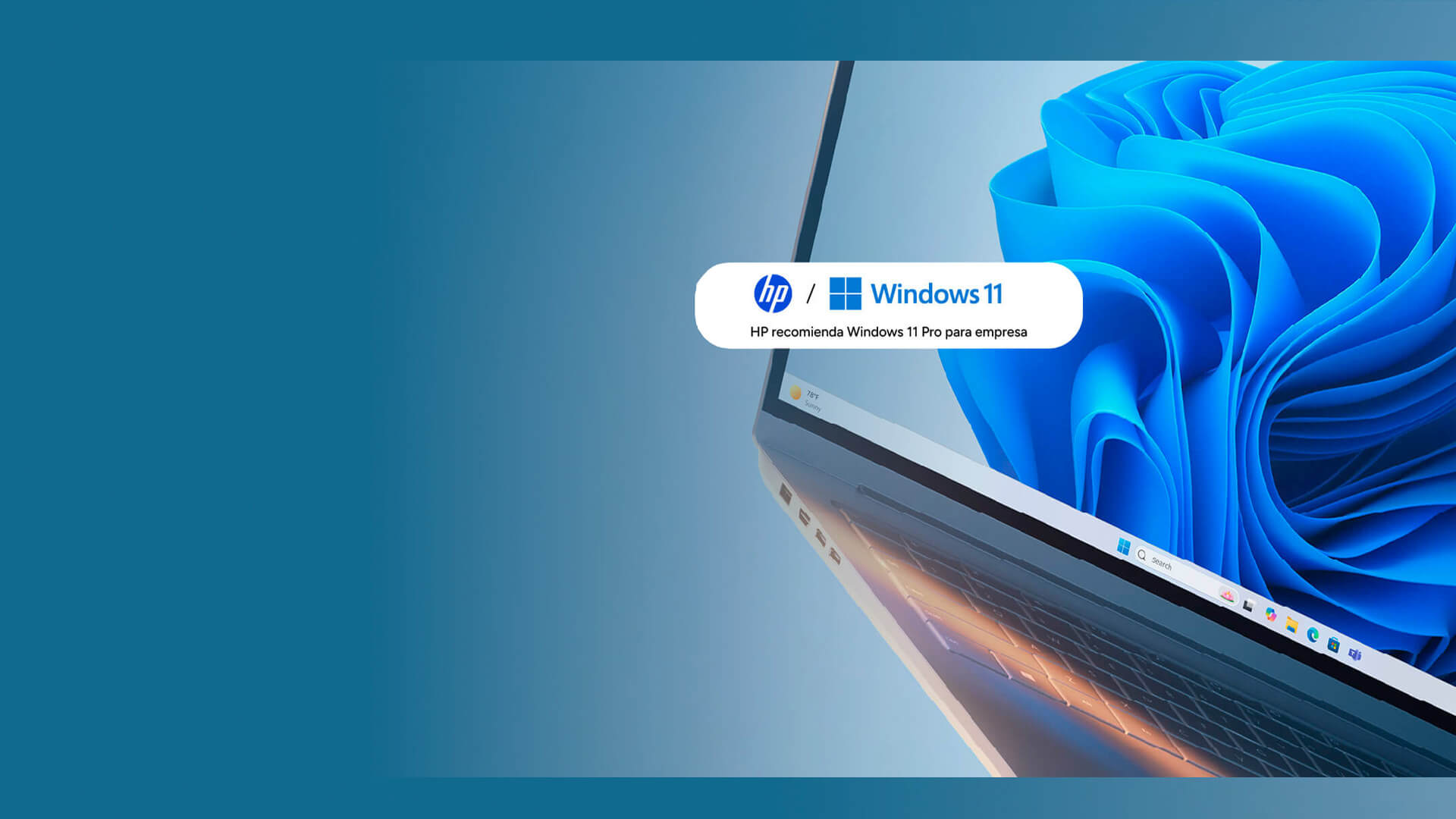 Banner Microsoft HP windows Original home
