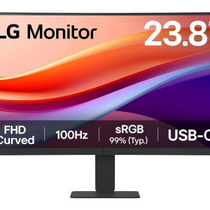 LG 24U421A-B computer monitor 60.5 cm (23.8") 1920 x 1080 pixels Full HD LED Black