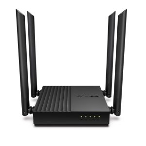 TP-Link ARCHER A64 router inalámbrico Gigabit Ethernet Doble banda (2,4 GHz / 5 GHz) Negro