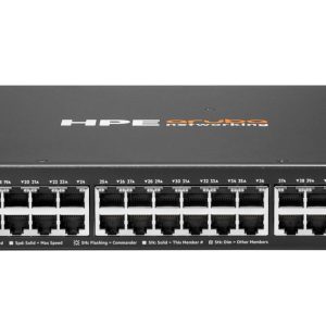 HPE Aruba Networking CX 6200F 48G Class-4 PoE 4SFP+ 370W Switch