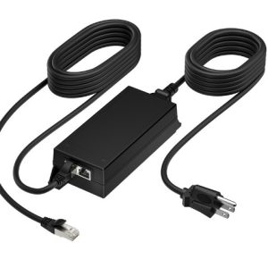 Poly PoE 65W 25G Adapter with 366m CAT6A Cable and Power Cord Poly PoE 65W 25G Adapter with 366m CAT6A Cable and