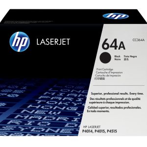HP 64A Black Original LaserJet Toner Cartridge