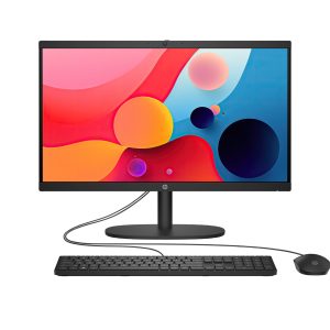 HP All-in-One Desktop 22-dg0011la Intel® N N100 54,5 cm (21.4") 1920 x 1080 Pixeles 8 GB DDR5-SDRAM FreeDOS Wi-Fi 6 (802.11ax) Negro