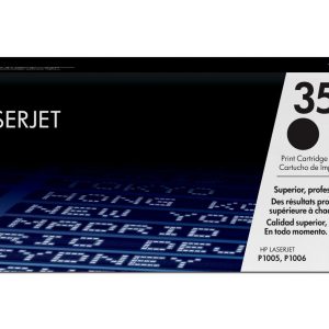 HP 35A Black Original LaserJet Toner Cartridge