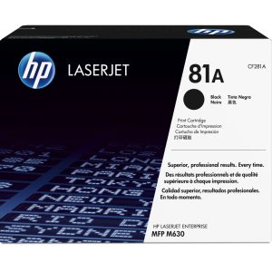 HP 81A Black Original LaserJet Toner Cartridge
