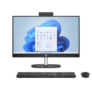 HP All-in-One 24-cr0253la PC AMD Ryzen™ 5 7520U 60,5 cm (23.8") 1920 x 1080 Pixeles 8 GB LPDDR5-SDRAM FreeDOS Wi-Fi 6 (802.11ax) Negro