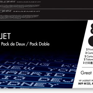 HP 83A 2-pack Black Original LaserJet Toner Cartridges