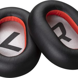 HP Poly Voyager 8200 Black Leatherette Ear Cushions (2 Pieces)