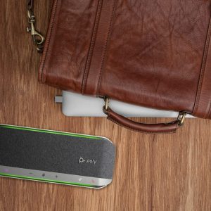 HP Poly Sync 40+ Microsoft Teams Certified USB-A USB-C Speakerphone +BT700 USB-A Adapter