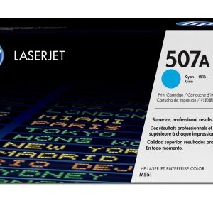 HP 507A Cyan Original LaserJet Toner Cartridge