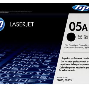 HP 05A Black Original LaserJet Toner Cartridge