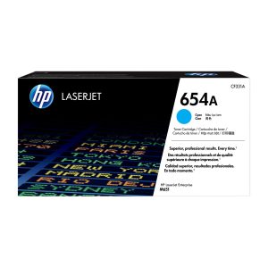 HP 654A Cyan Original LaserJet Toner Cartridge