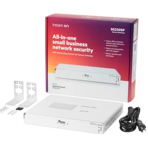 HPE Networking Instant On Secure Gateway 5-port SmartRate 2.5G PoE+ 64W SG2505P