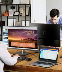 Monitores Hp micrositio