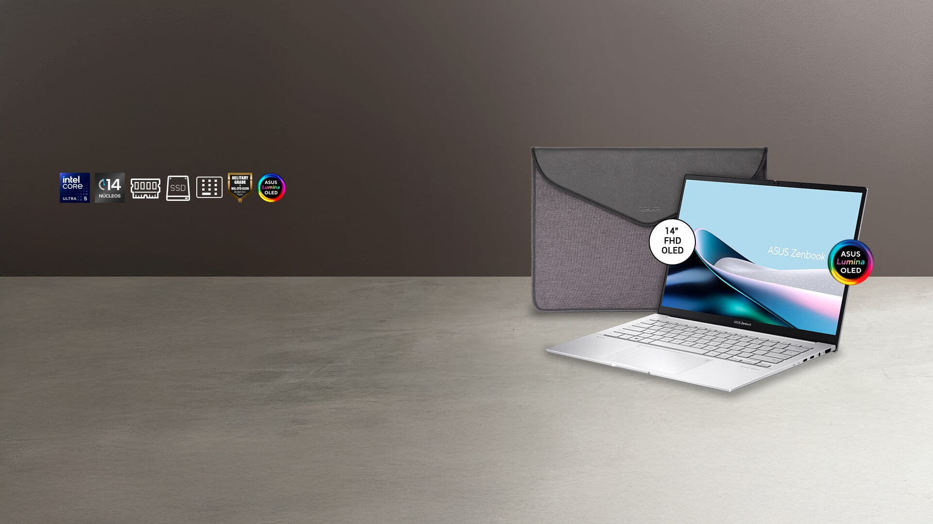 Asus Zenbook 14 Oled core ultra 5