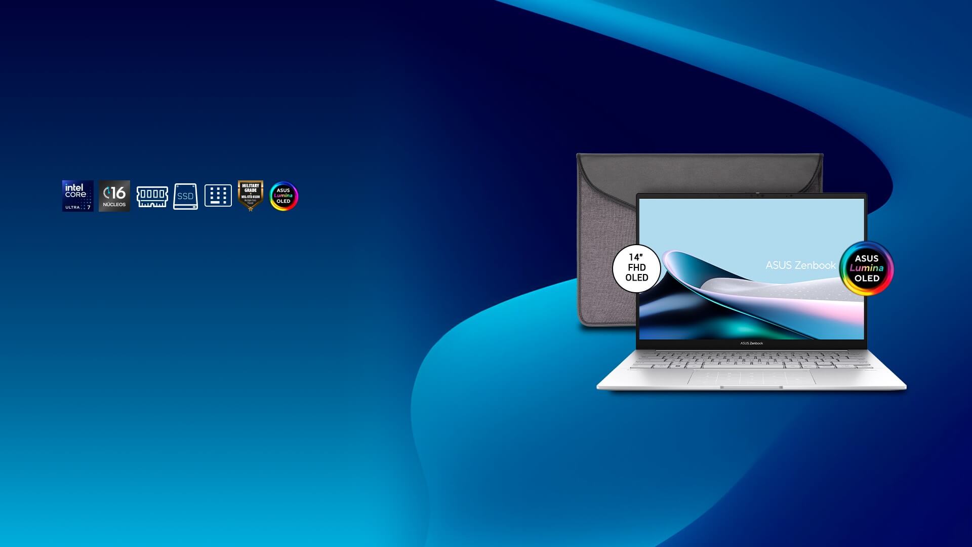 Asus Zenbook 14 Oled core ultra 7