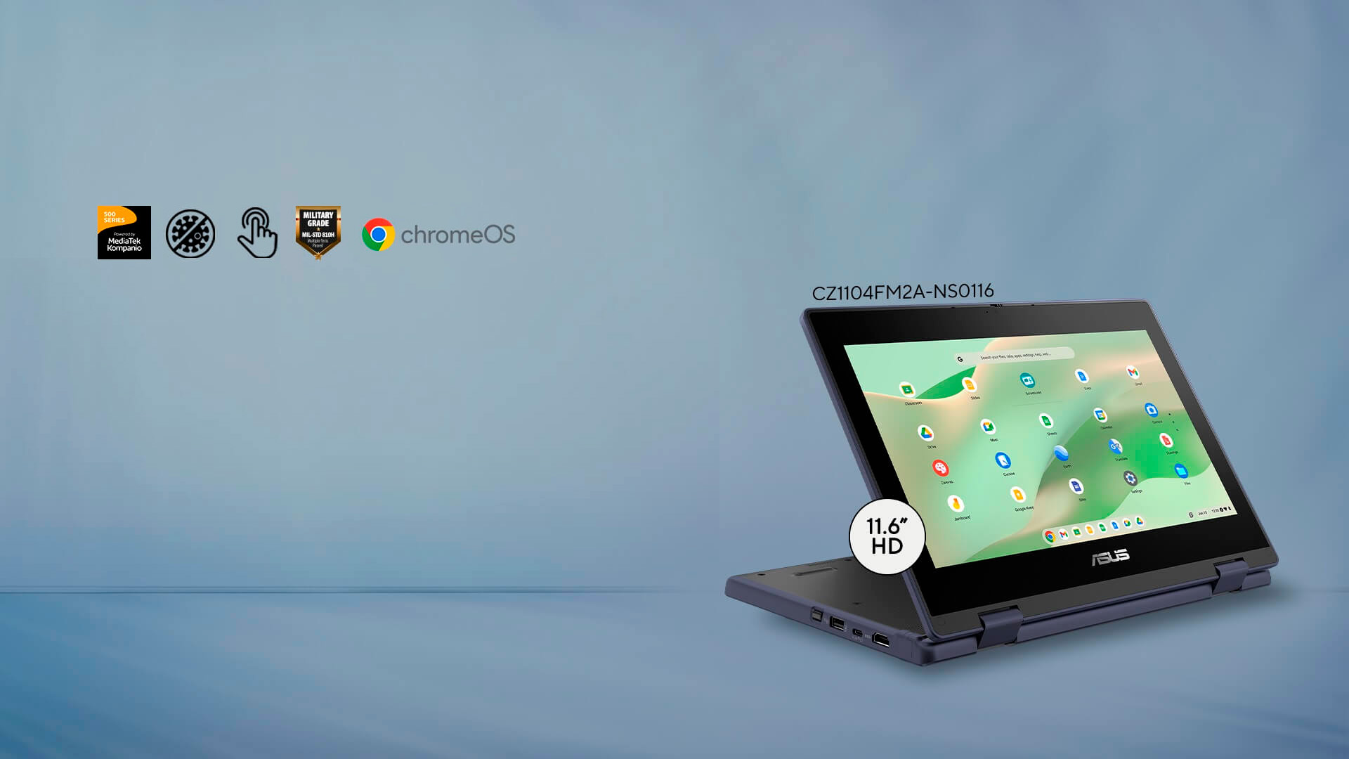 Banner Asus Chromebook CZ1104F