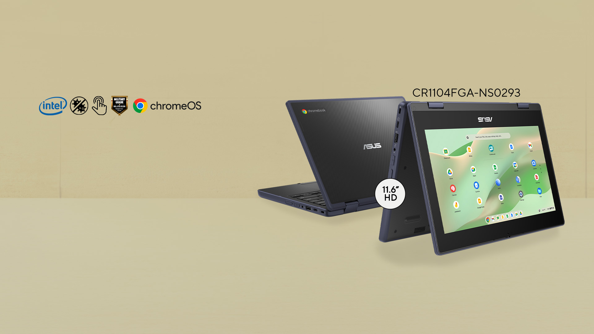 Banner Asus Chromebook CR1104F