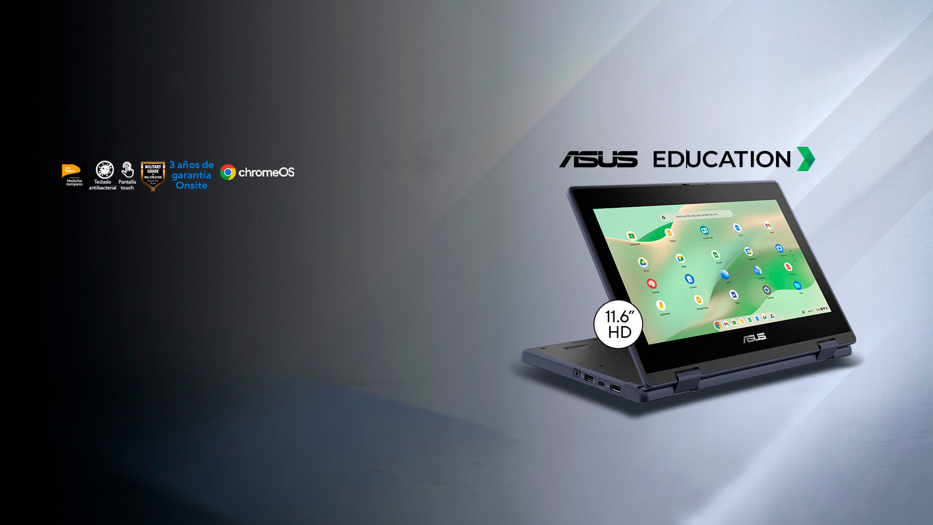 Banner ASUS EDUCATION CHROMEBOOK CZ1104F
